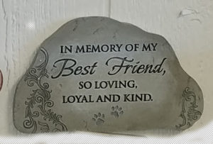 Remembrance Stone Best Friend
