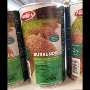 Fire Ant Surrender Insecticide by Martin's