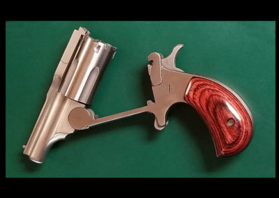 Schofield 45 Colt Pistol open